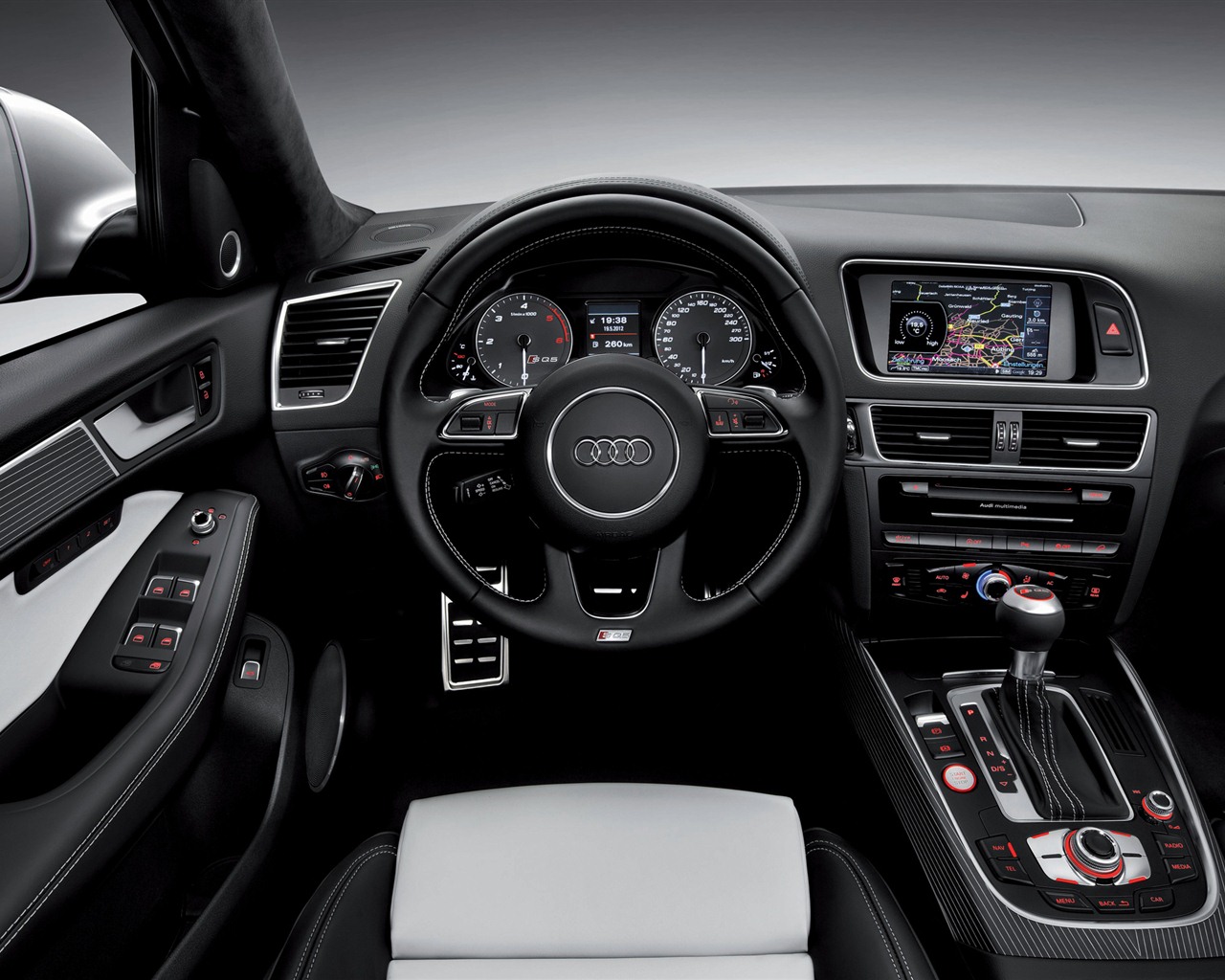 2013 Audi SQ5 TDI 奥迪 高清壁纸18 - 1280x1024