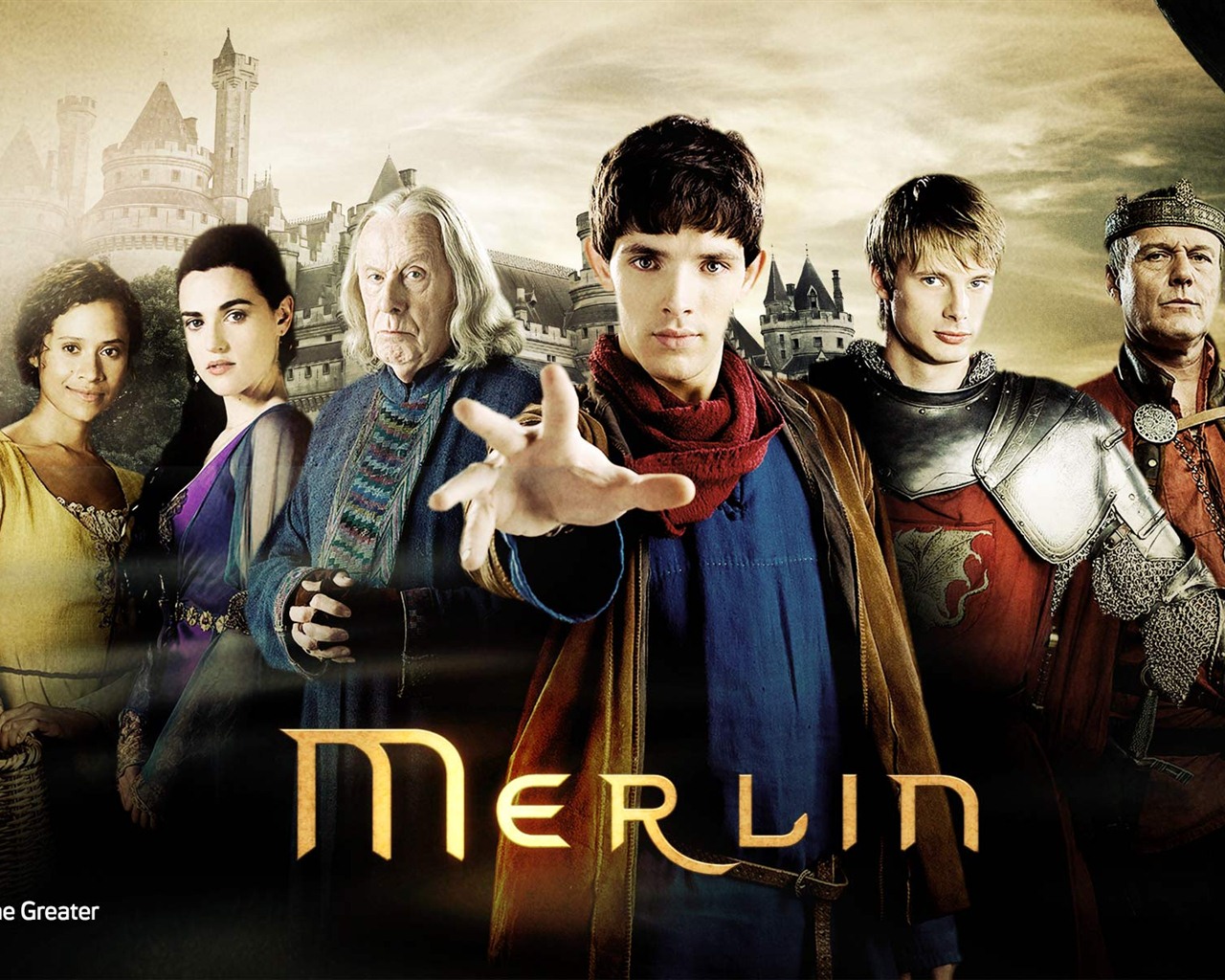 Merlin TV Series 梅林傳奇 電視連續劇 高清壁紙 #1 - 1280x1024