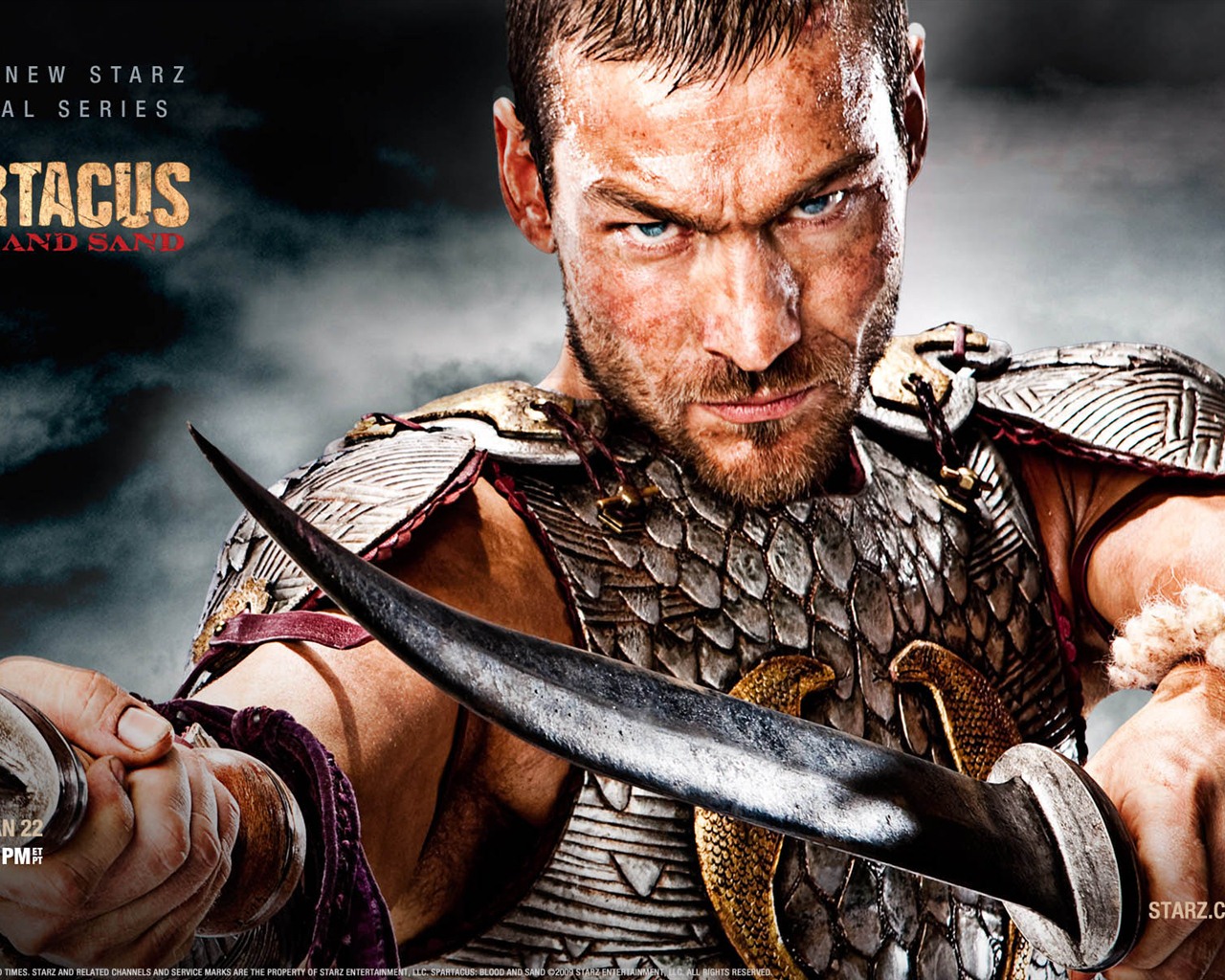 Spartacus: Blood and Sand 斯巴達克斯：血與沙高清壁紙 #1 - 1280x1024