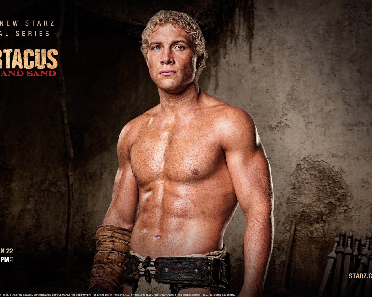 Spartacus: Blood and Sand HD tapety na plochu #2 - 1280x1024