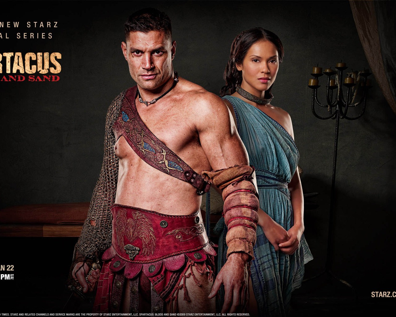 Spartacus: Blood and Sand 斯巴达克斯：血与沙 高清壁纸4 - 1280x1024
