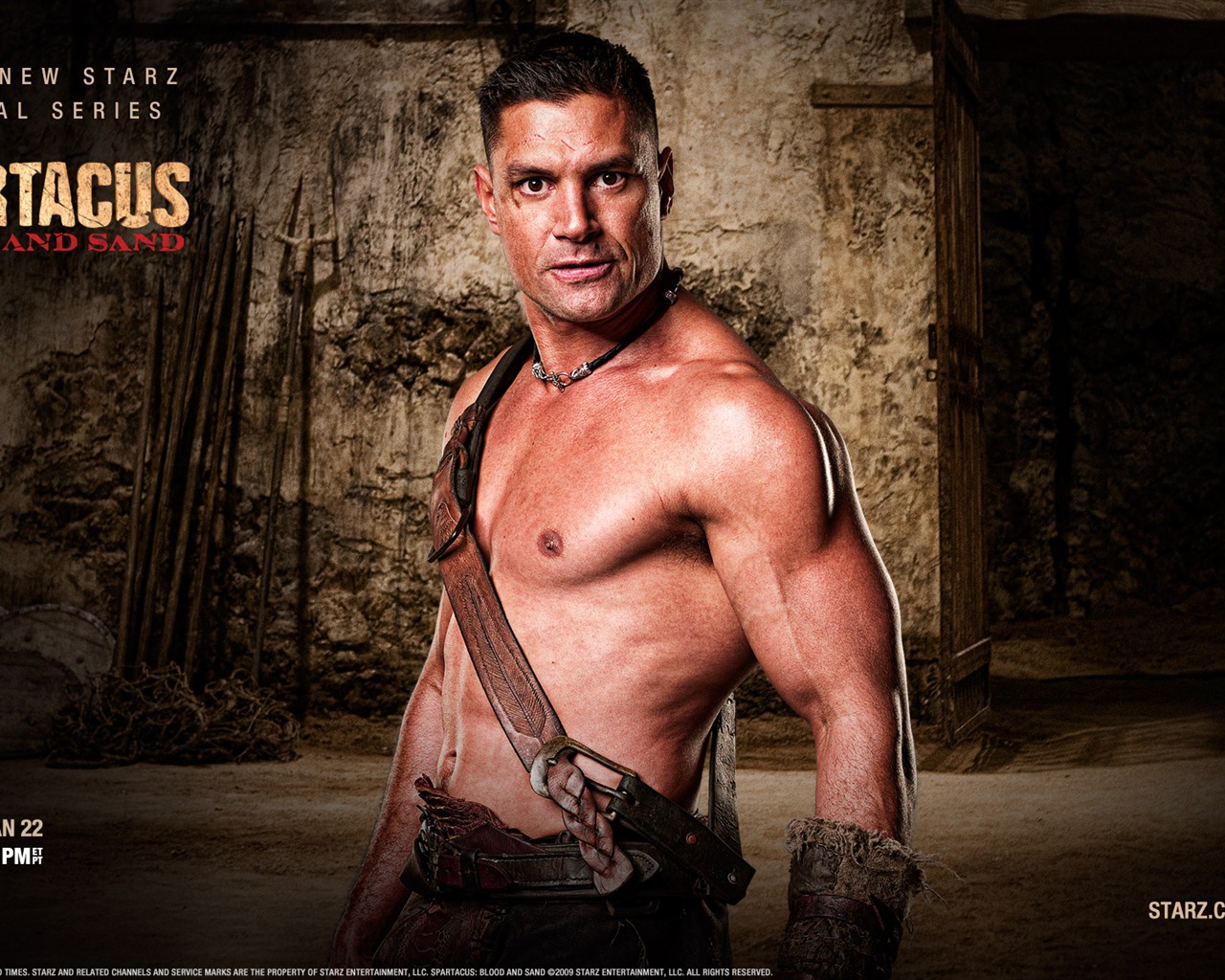 Spartacus: Blood and Sand HD tapety na plochu #8 - 1280x1024