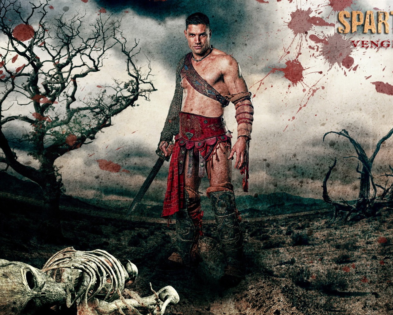Spartacus: Blood and Sand 斯巴達克斯：血與沙高清壁紙 #9 - 1280x1024