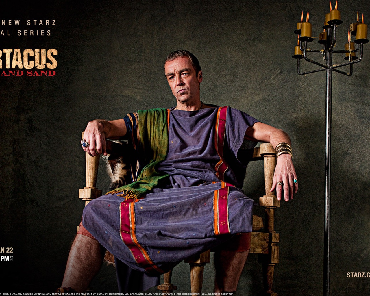 Spartacus: Blood and Sand 斯巴達克斯：血與沙高清壁紙 #12 - 1280x1024