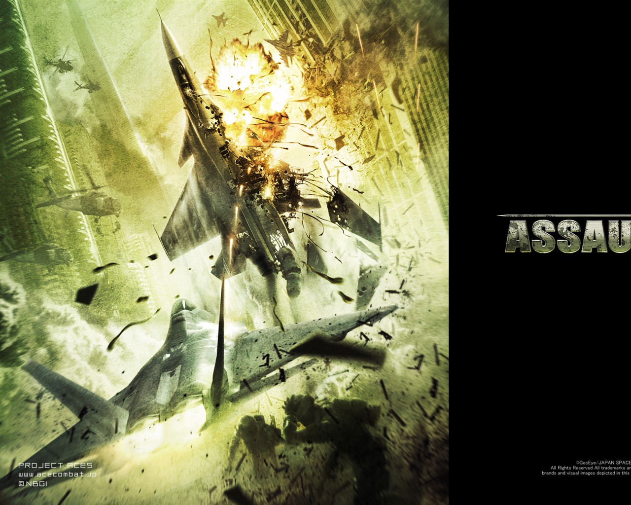Ace Combat: Assault Horizo​​n 皇牌空戰7：突擊地平線高清壁紙 #1 - 1280x1024