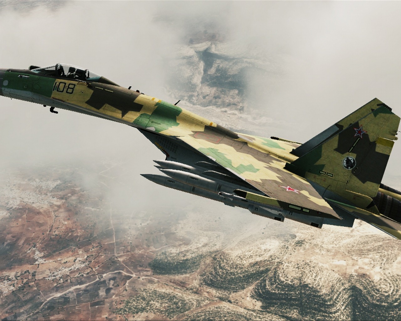 Ace Combat: Assault Horizo​​n 皇牌空戰7：突擊地平線高清壁紙 #5 - 1280x1024