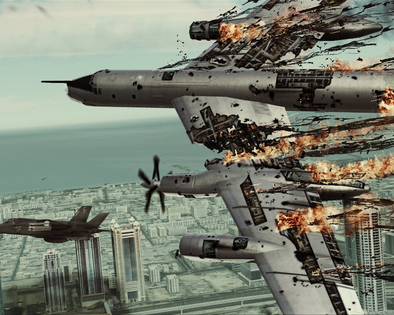 Ace Combat: Assault Horizo​​n 皇牌空戰7：突擊地平線高清壁紙 #19 - 1280x1024