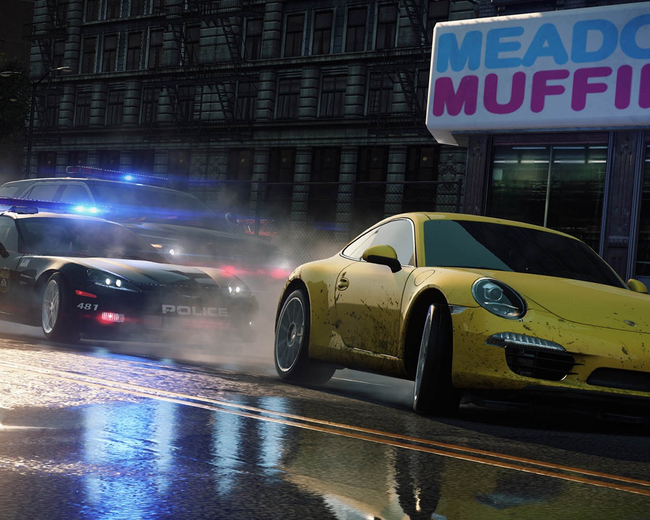 Need for Speed​​: Most Wanted fonds d'écran HD #17 - 1280x1024