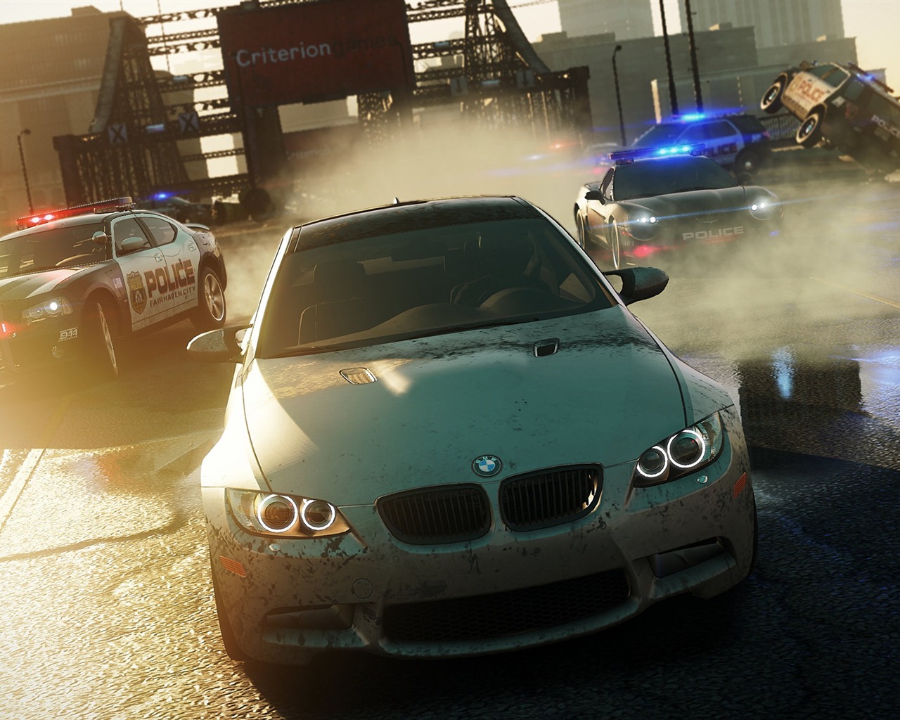 Need for Speed​​: Most Wanted 極品飛車17：最高通緝高清壁紙 #19 - 1280x1024