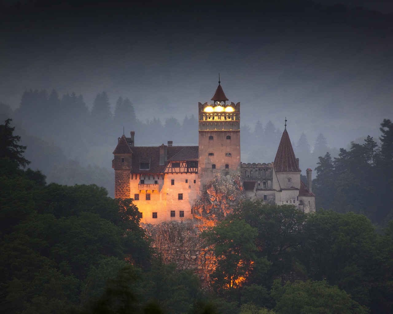 Windows 7 Wallpapers: Castles of Europe #5 - 1280x1024