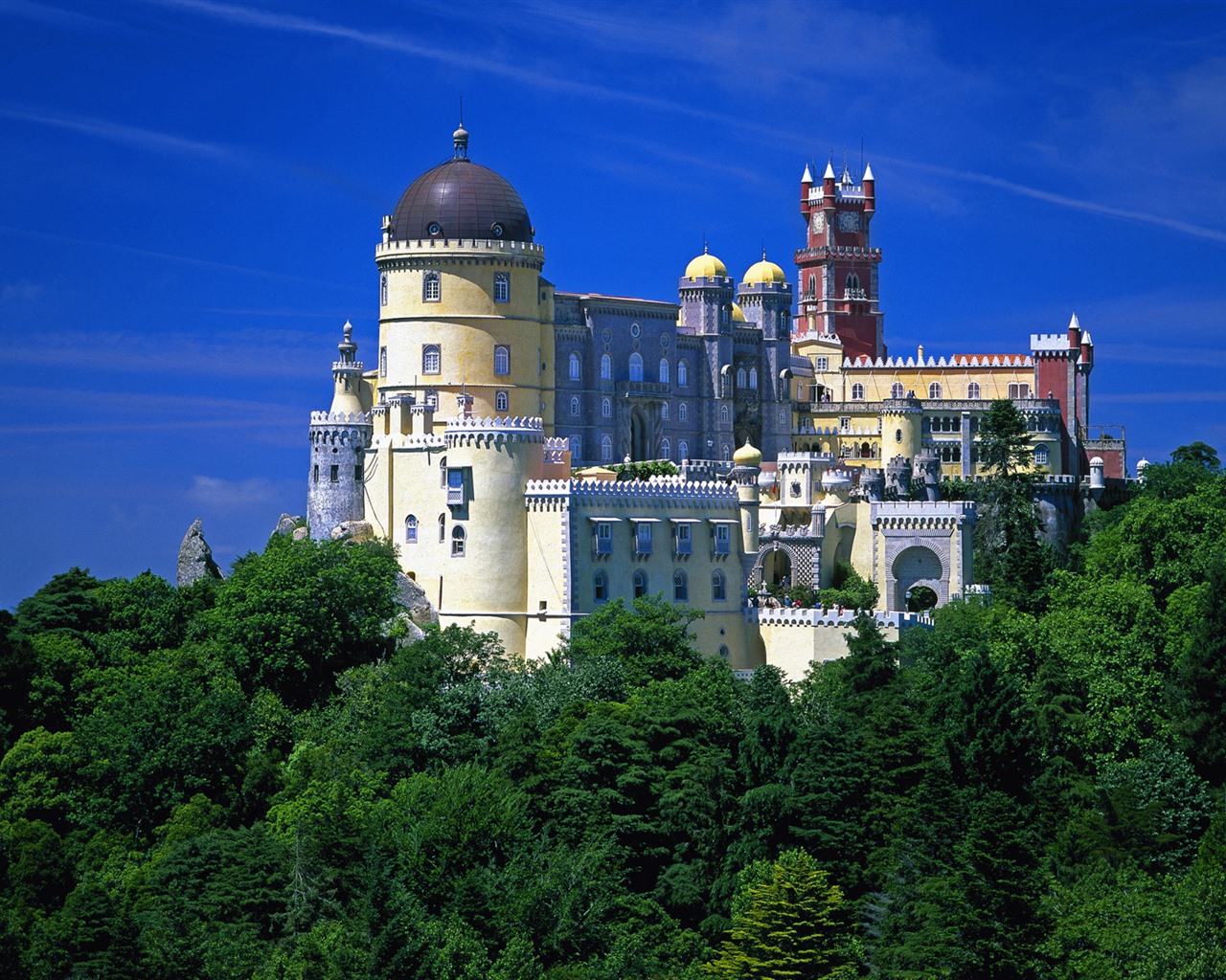 Windows 7 Wallpapers: Castles of Europe #13 - 1280x1024