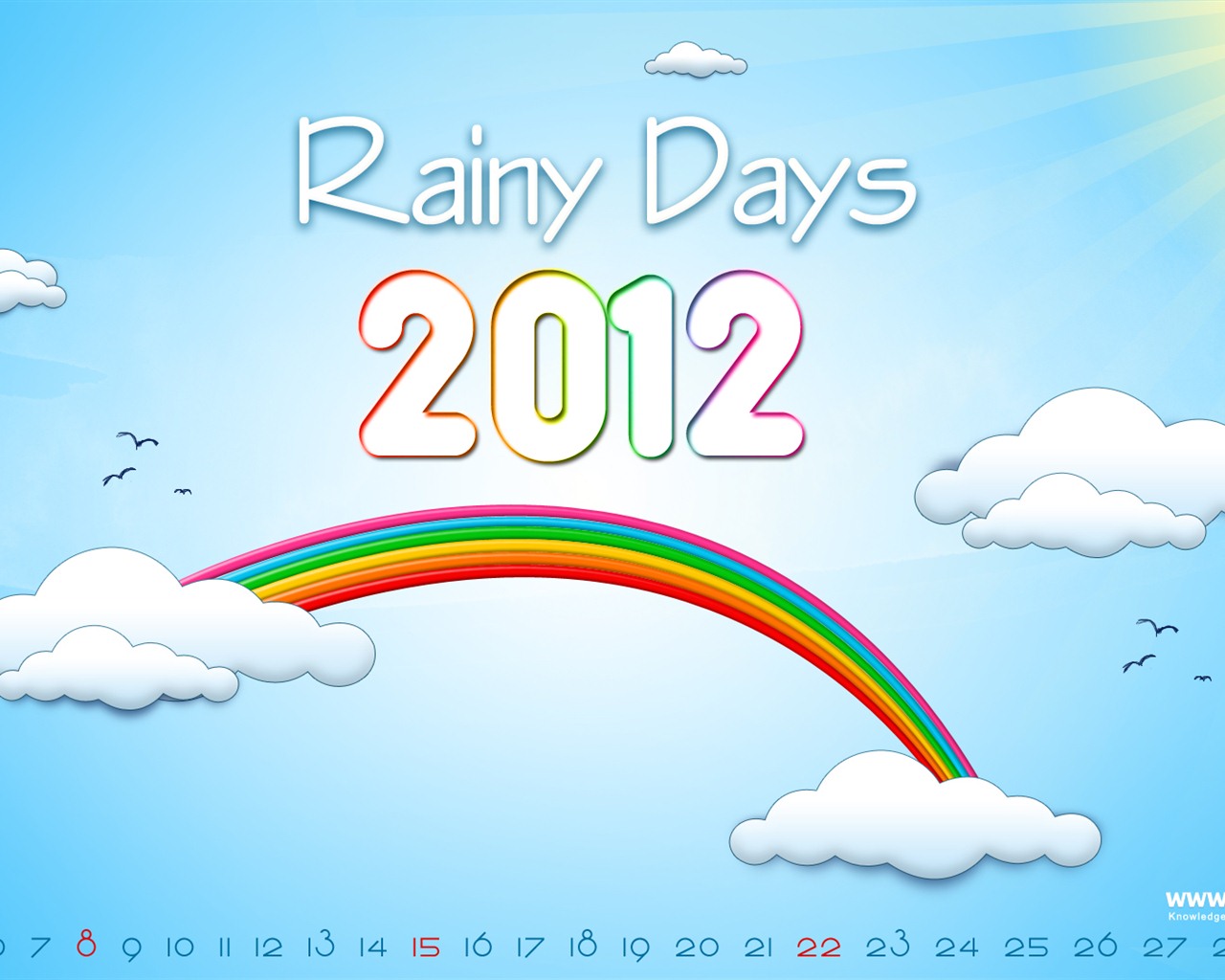 July 2012 Calendar wallpapers (1) #7 - 1280x1024