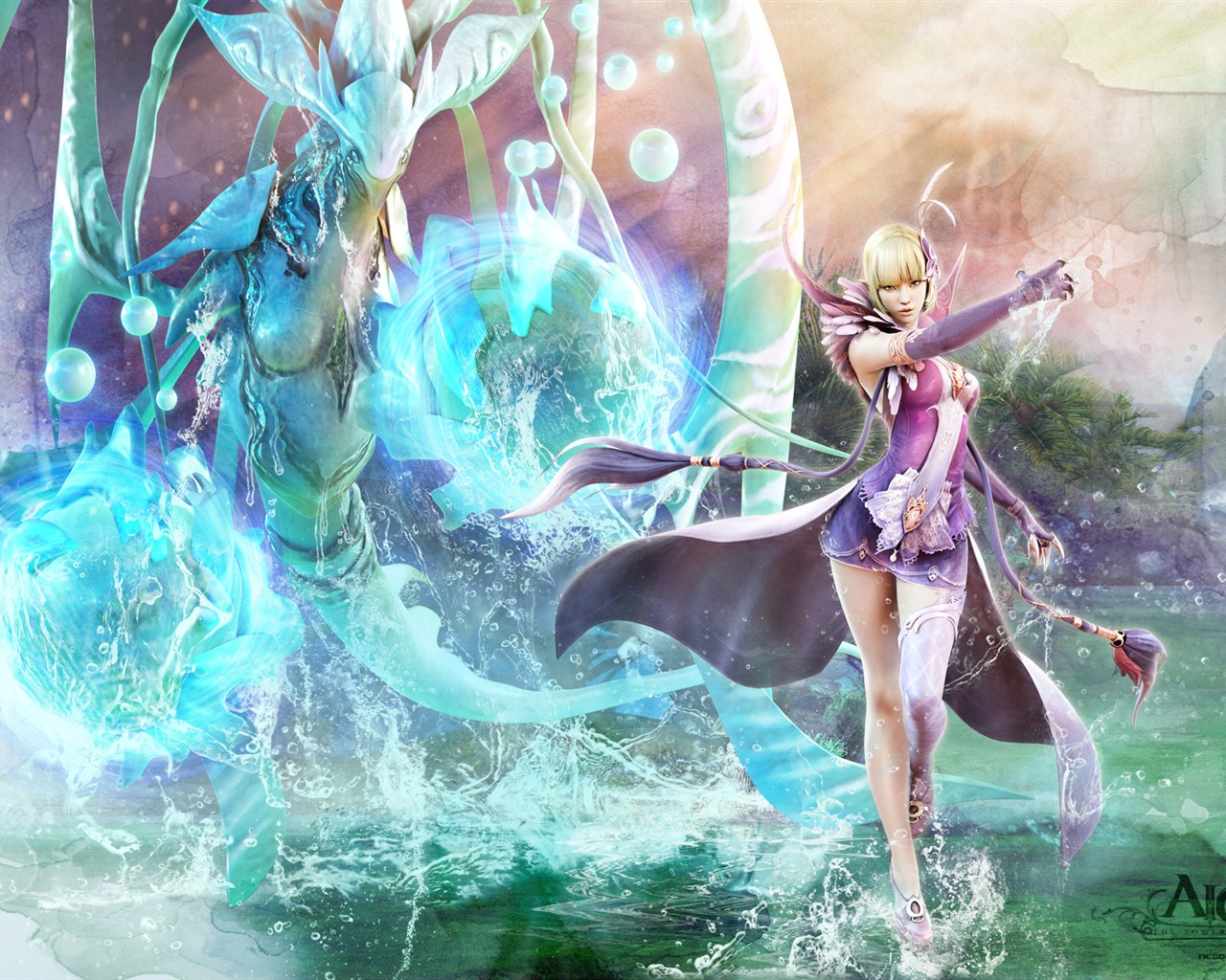 Aion krásné dívky HD Tapety na plochu (1) #6 - 1280x1024