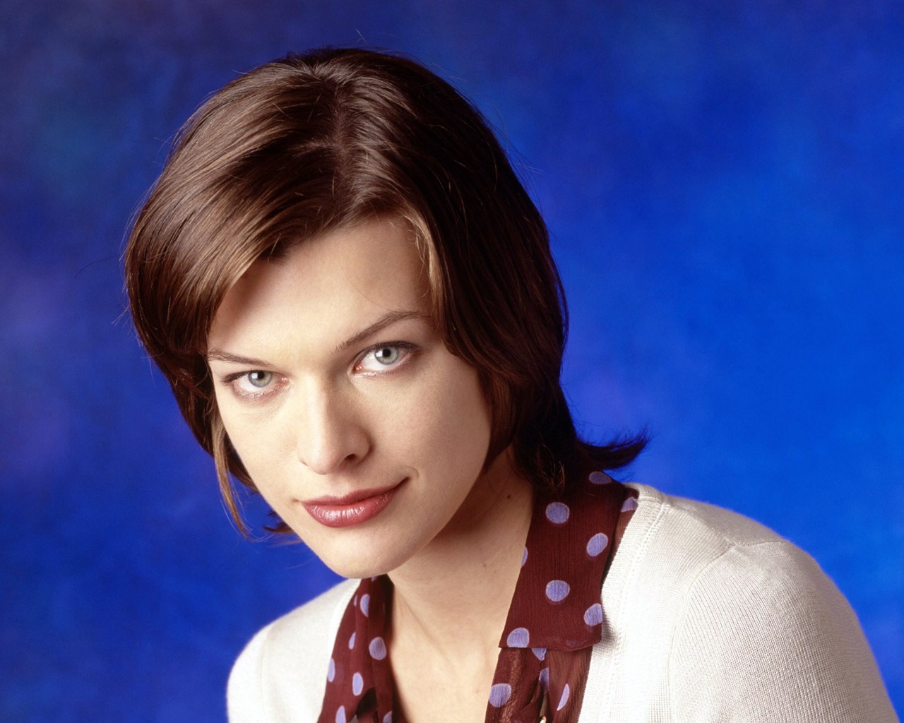 Milla Jovovich 米拉·喬沃維奇 美女壁紙 #6 - 1280x1024