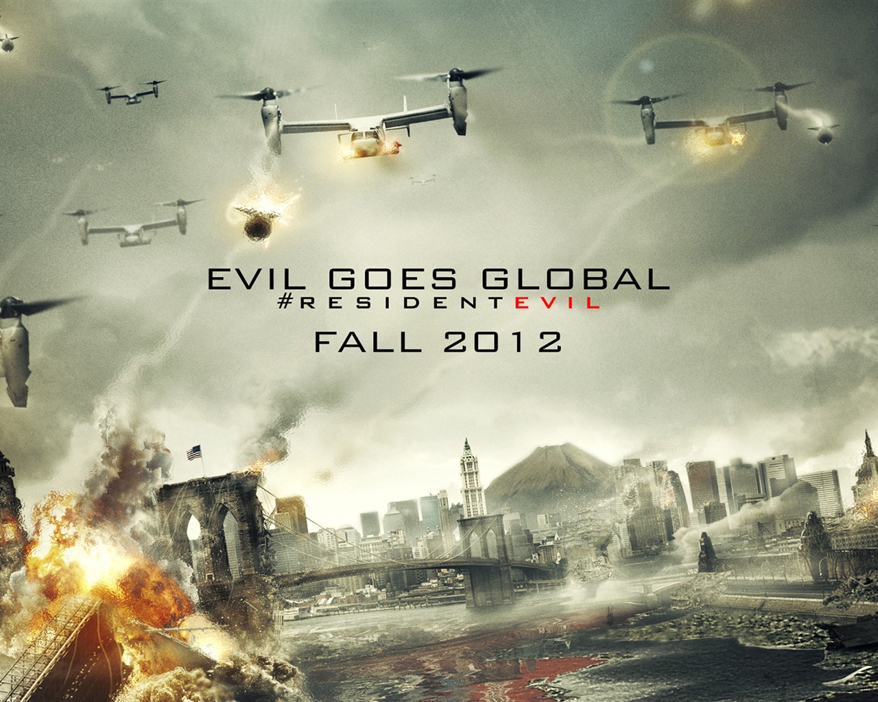 Resident Evil: Retribution HD wallpapers #10 - 1280x1024