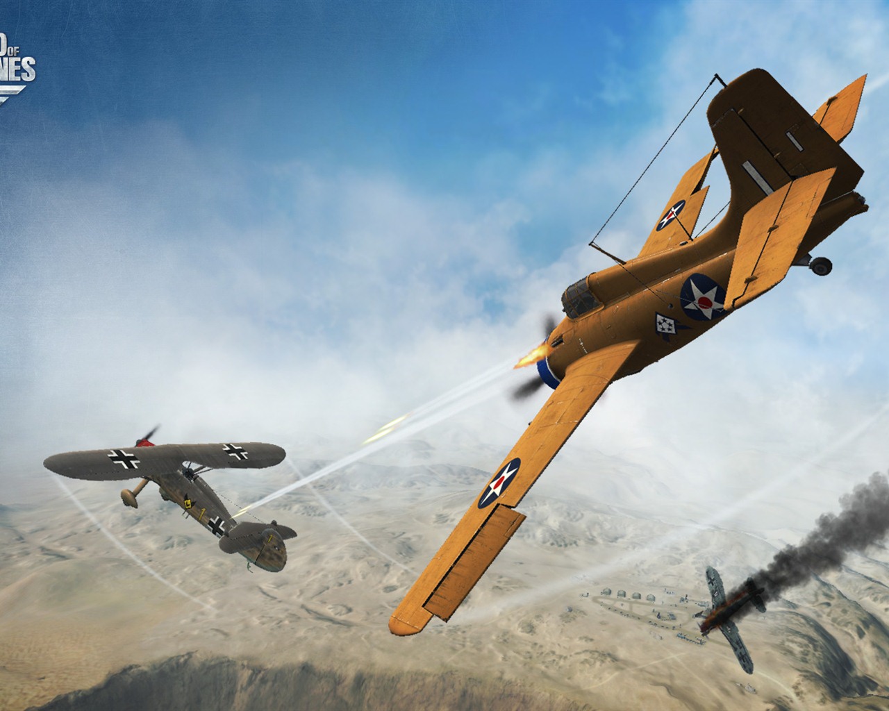 World of Warplanes 戰機世界 遊戲壁紙 #4 - 1280x1024