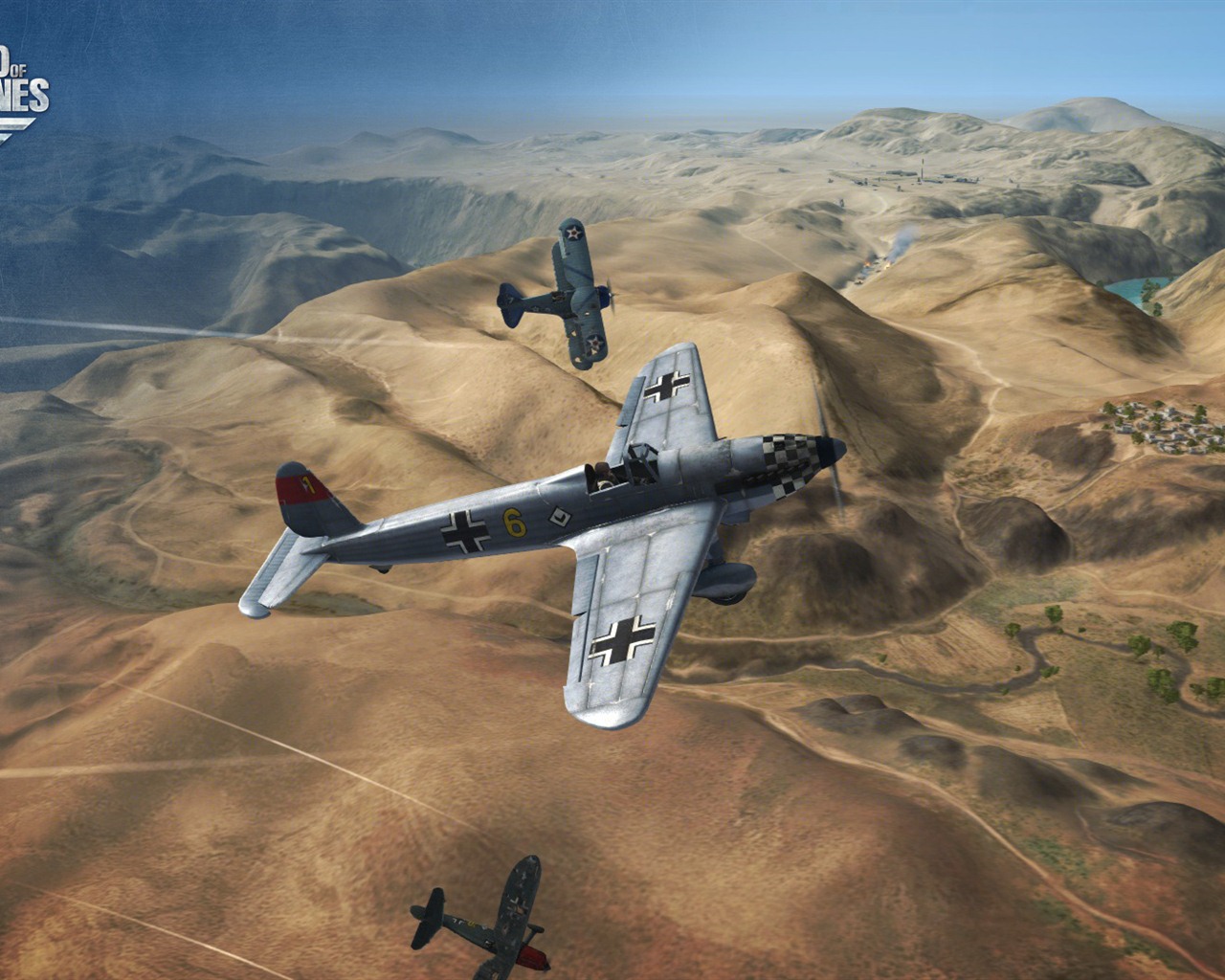 World of Warplanes game wallpapers #12 - 1280x1024