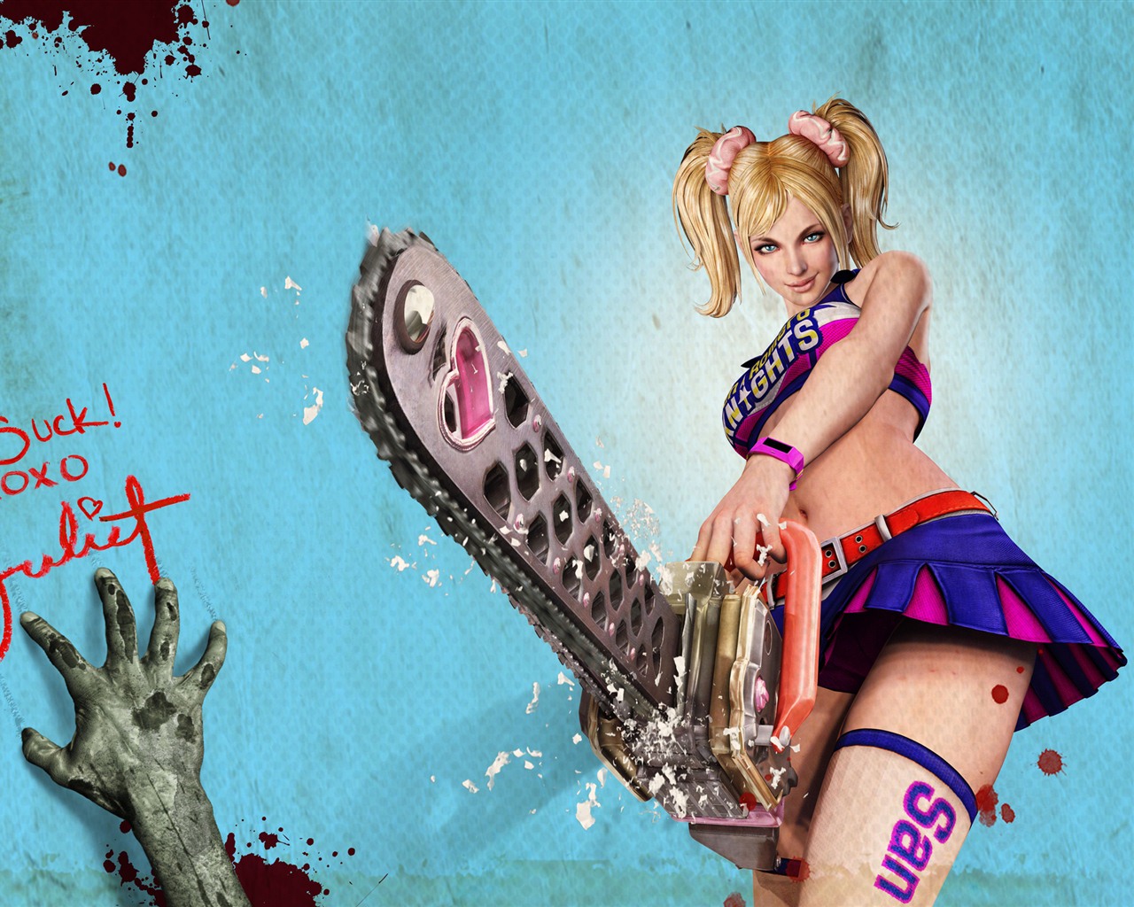 Lollipop Chainsaw fonds d'écran HD #2 - 1280x1024