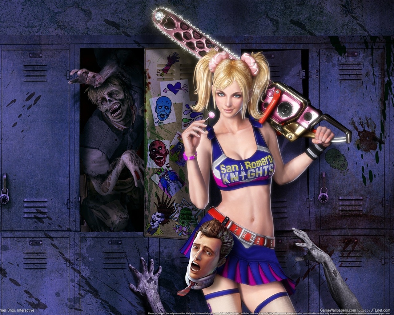 Lollipop Chainsaw fonds d'écran HD #3 - 1280x1024