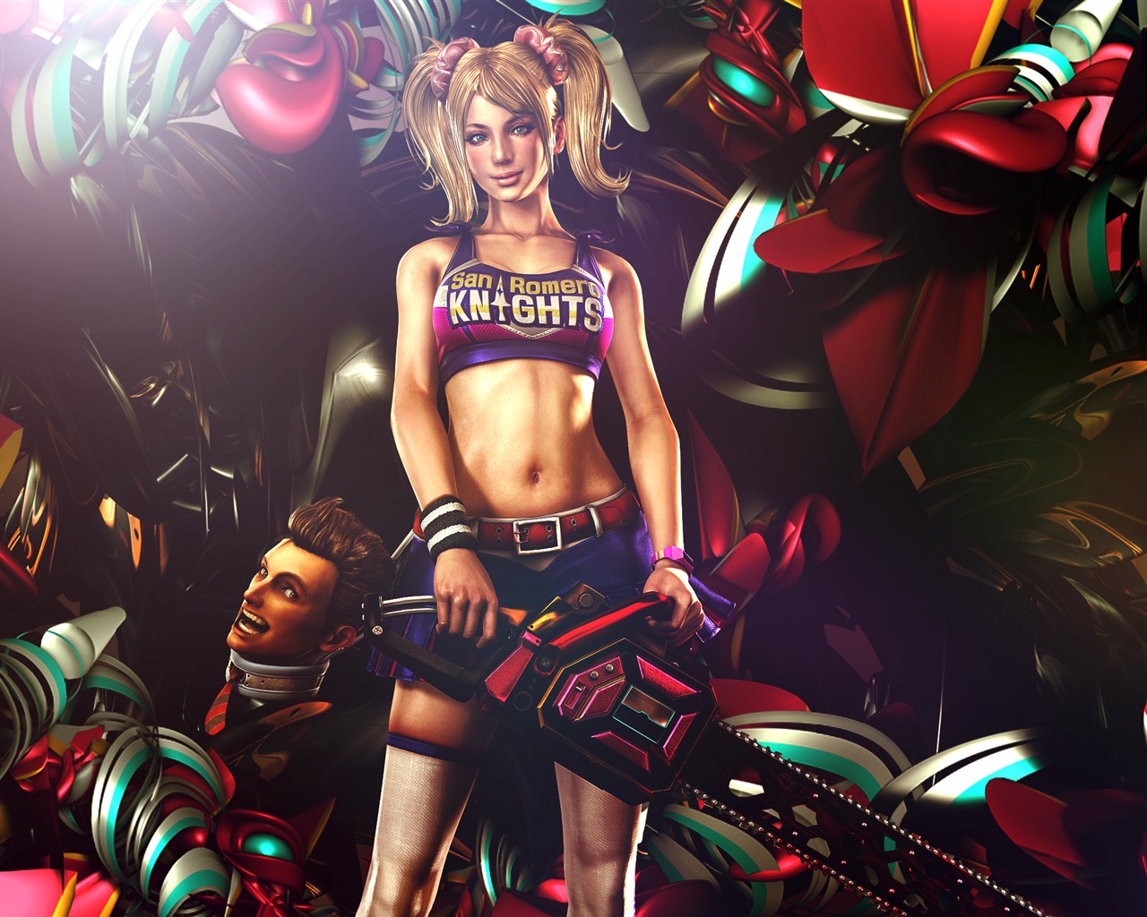 Lollipop Chainsaw fonds d'écran HD #12 - 1280x1024