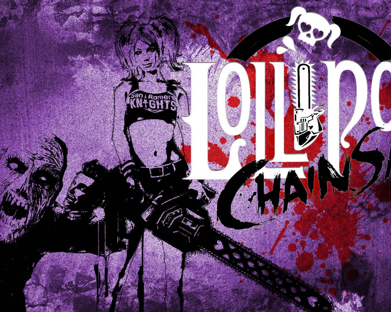 Lollipop Chainsaw fonds d'écran HD #13 - 1280x1024