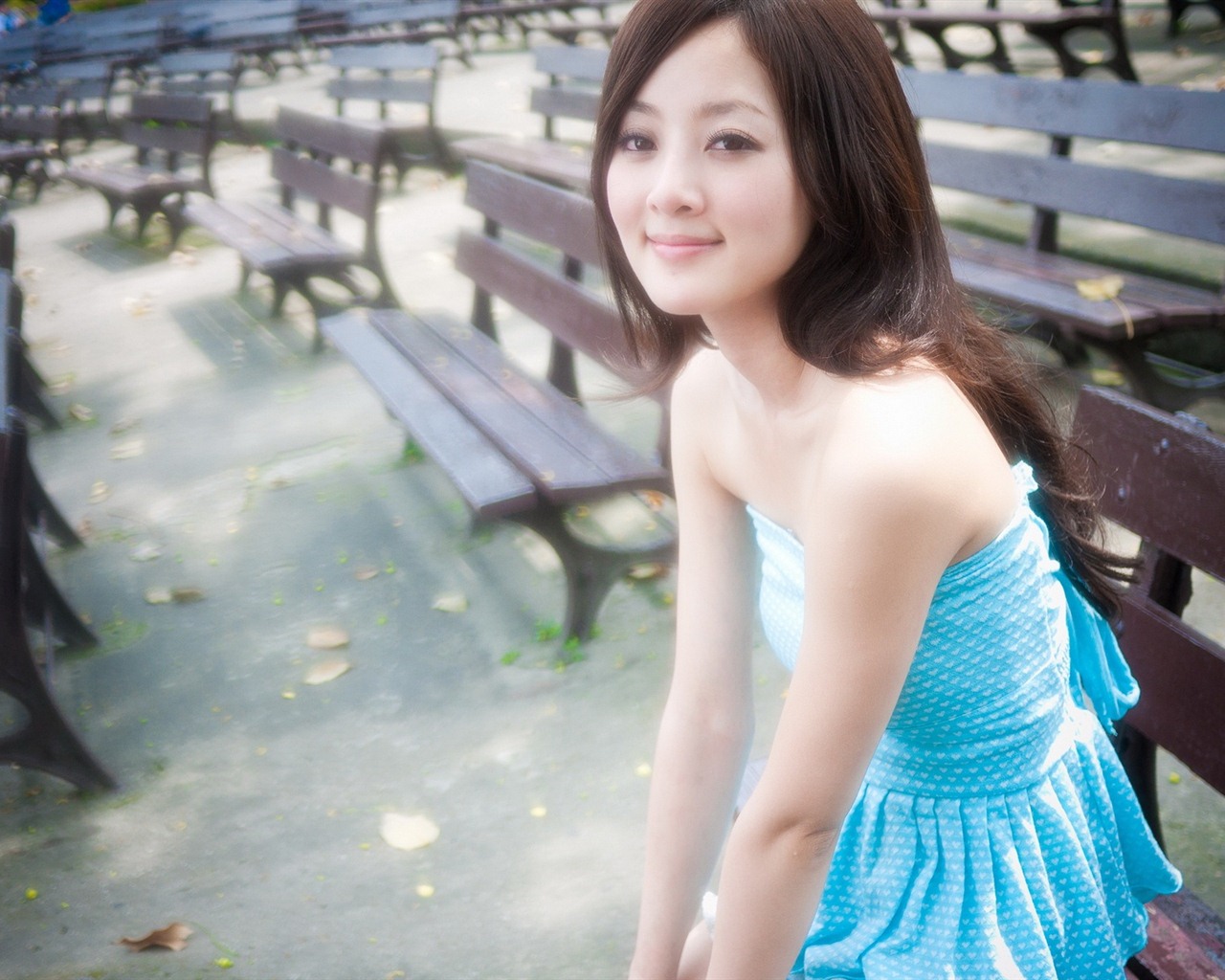 Tchaj-wan ovoce dívka krásné Tapety na plochu (10) #6 - 1280x1024