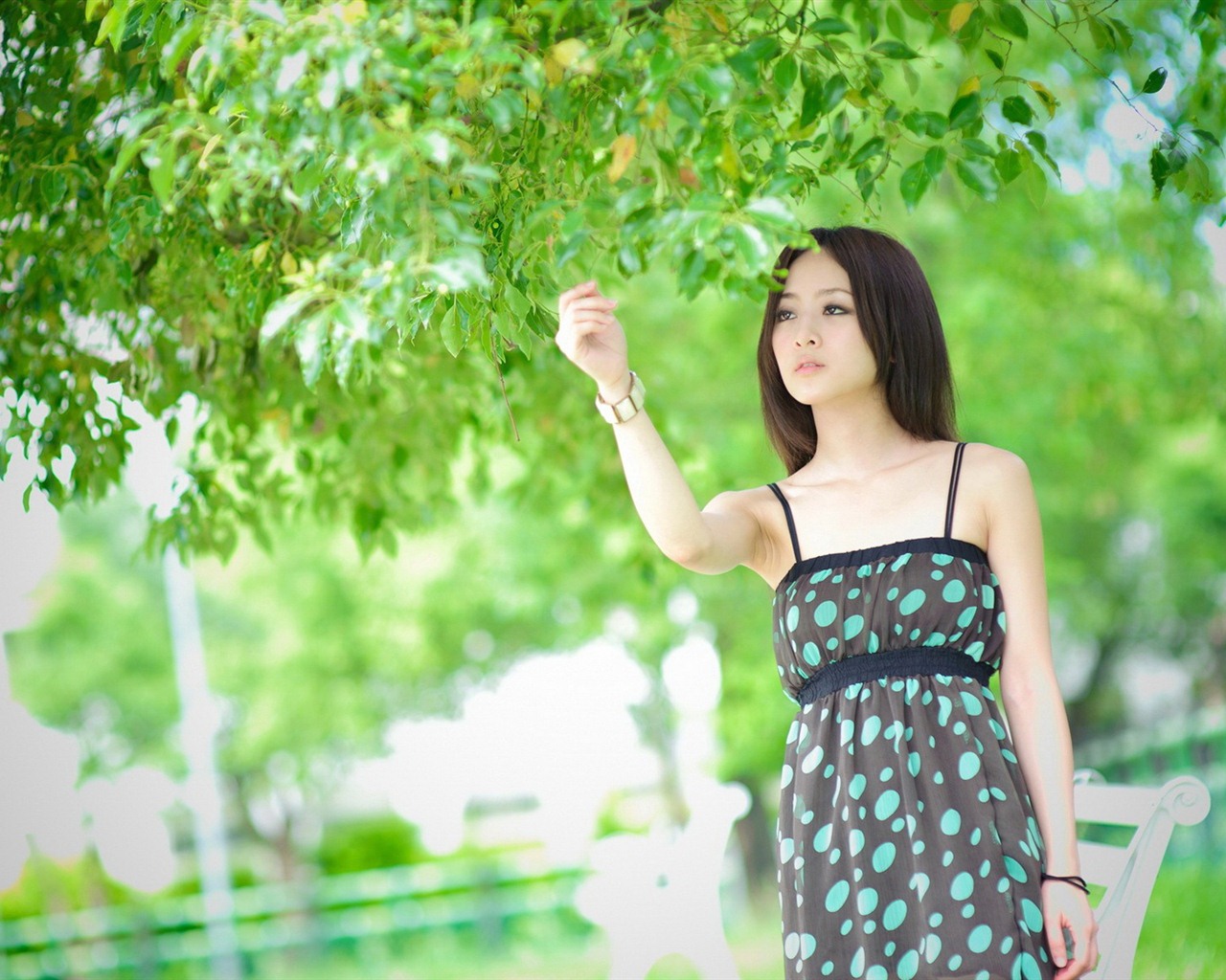 Tchaj-wan ovoce dívka krásné Tapety na plochu (11) #10 - 1280x1024