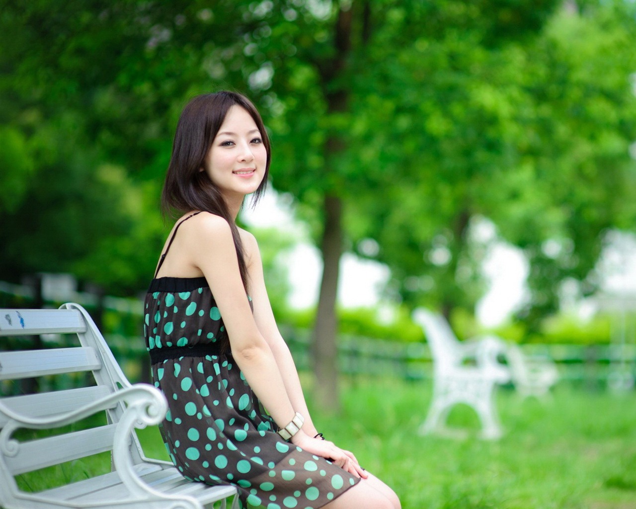 Tchaj-wan ovoce dívka krásné Tapety na plochu (11) #18 - 1280x1024