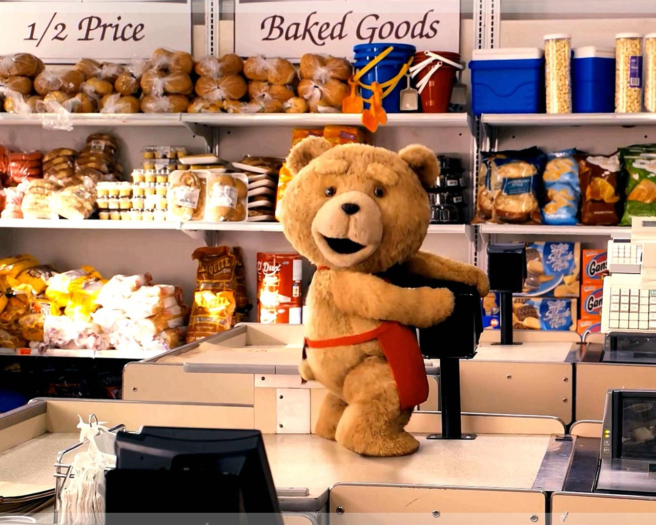 Ted 2012 泰迪熊2012 高清壁纸12 - 1280x1024