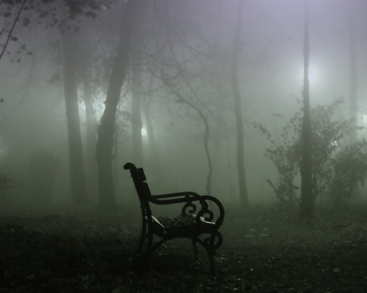 Windows 7 Tapety: Eerie podzim #8 - 1280x1024