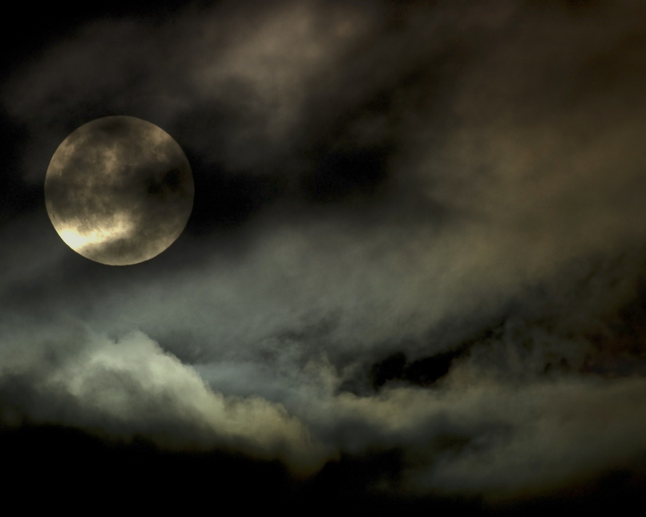 Windows 7 Wallpapers: Eerie Autumn #9 - 1280x1024