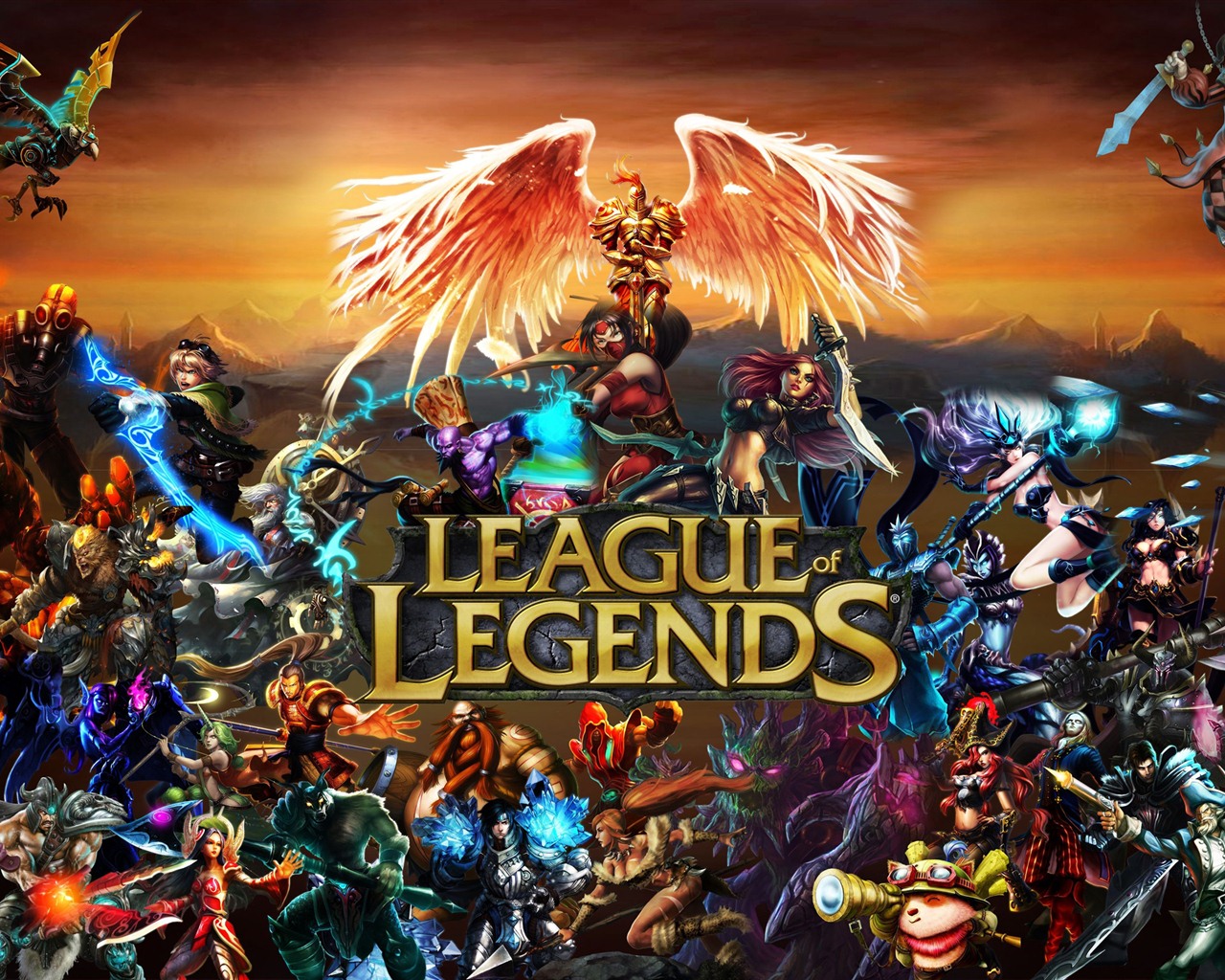 League of Legends game HD wallpapers #1 - 1280x1024