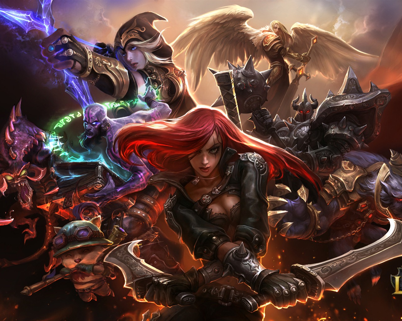 League of Legends jeu fonds d'écran HD #9 - 1280x1024