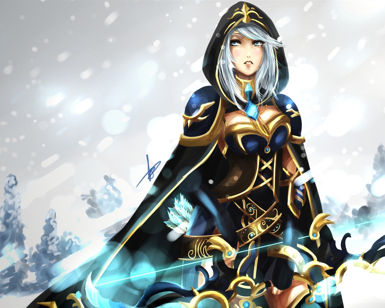 League of Legends krásné dívky tapety #1 - 1280x1024