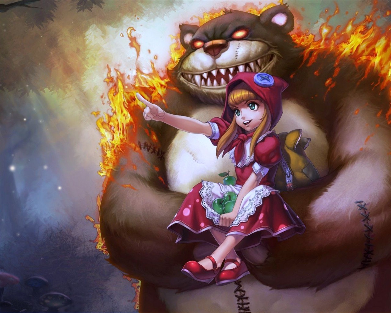 League of Legends krásné dívky tapety #3 - 1280x1024