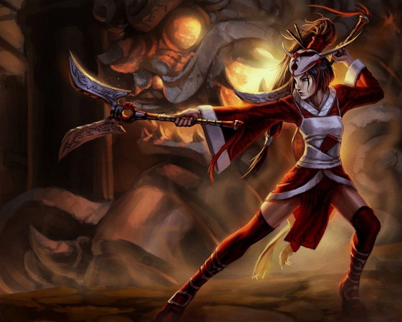 League of Legends krásné dívky tapety #5 - 1280x1024