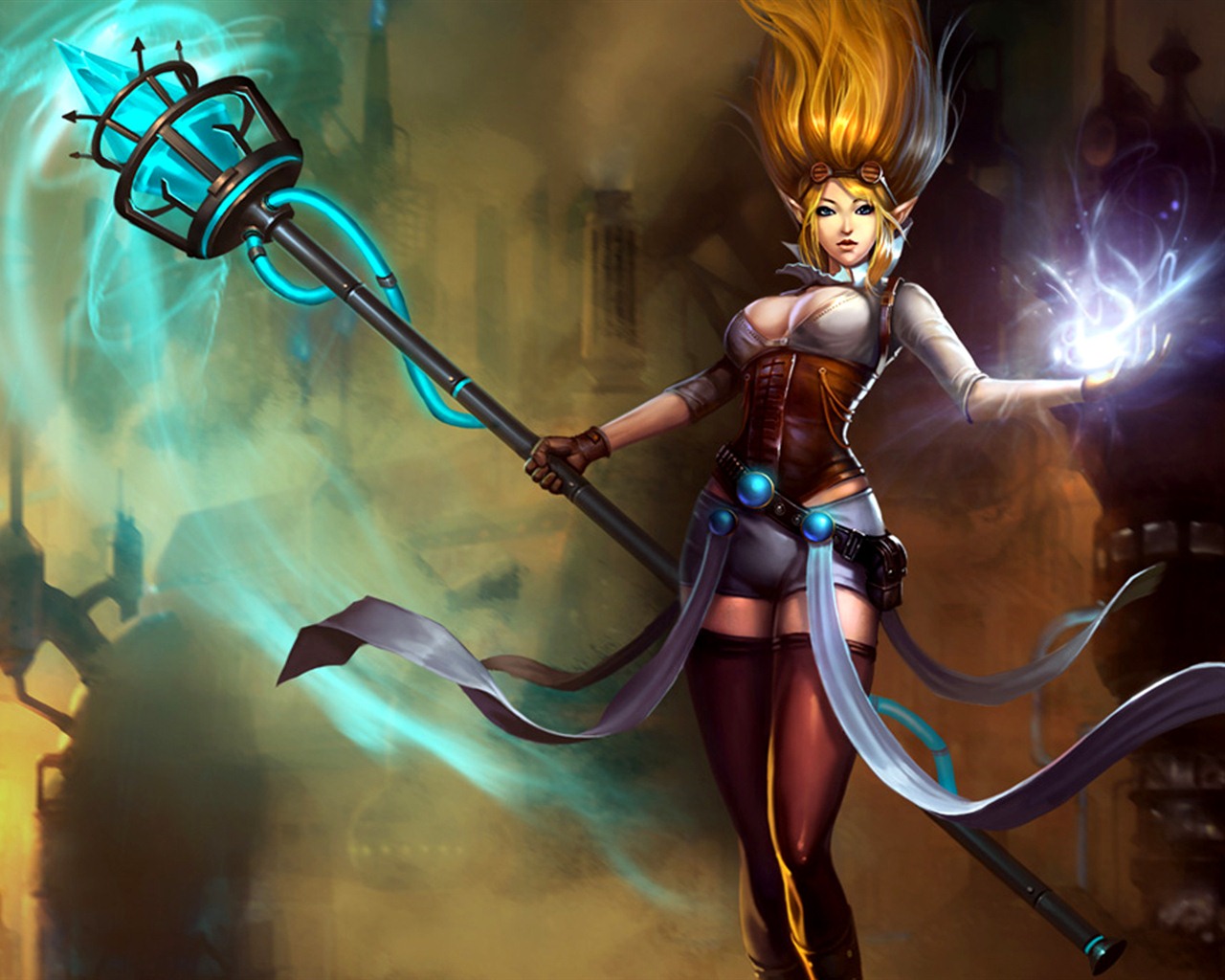 League of Legends krásné dívky tapety #11 - 1280x1024