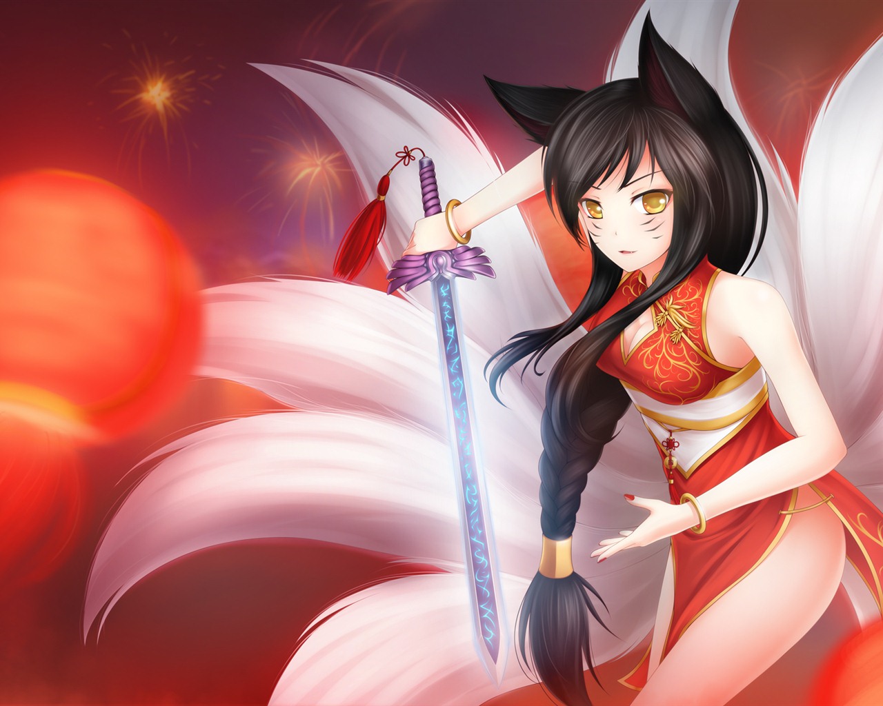 League of Legends krásné dívky tapety #20 - 1280x1024