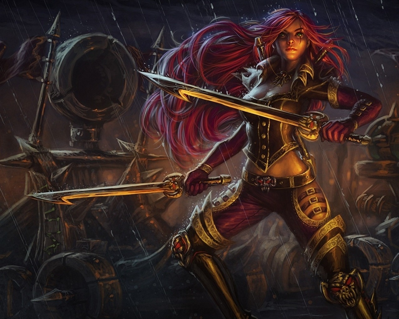 League of Legends beautiful girl wallpapers #21 - 1280x1024