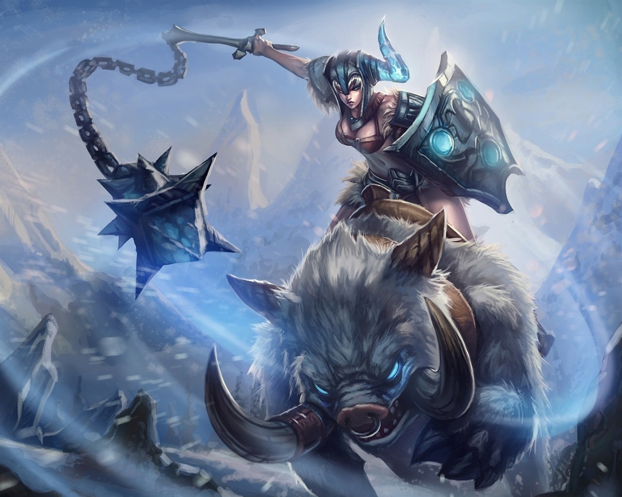 League of Legends krásné dívky tapety #25 - 1280x1024