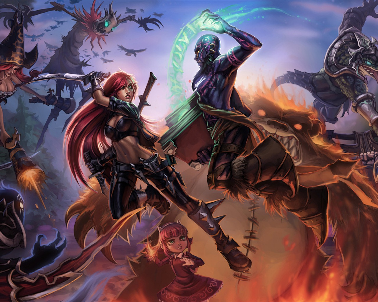 League of Legends 英雄聯盟美女壁紙 #26 - 1280x1024