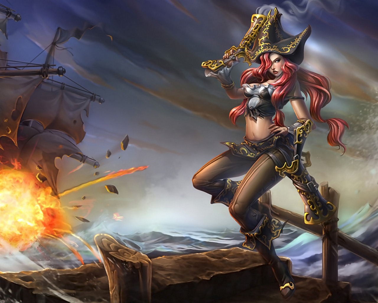 League of Legends krásné dívky tapety #28 - 1280x1024