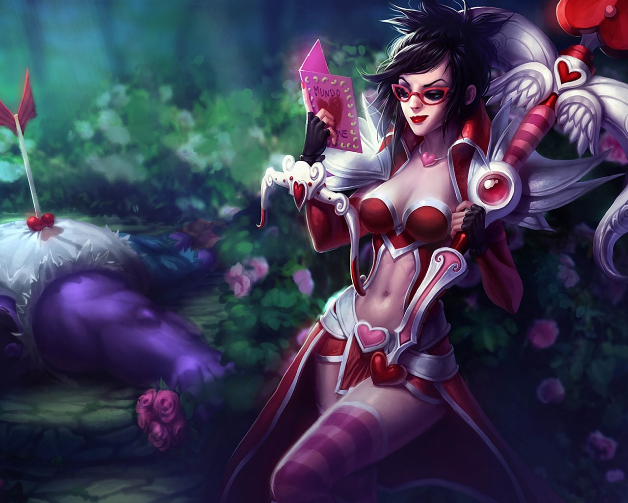 League of Legends beautiful girl wallpapers #32 - 1280x1024