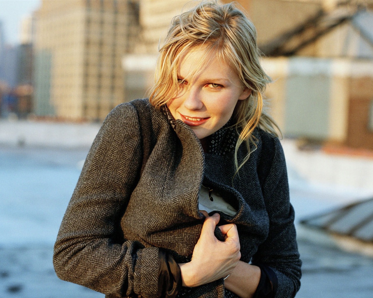 Kirsten Dunst krásné tapety na plochu #19 - 1280x1024