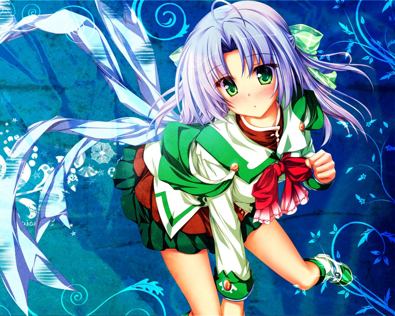 Krásné dívky anime HD Tapety na plochu (1) #2 - 1280x1024