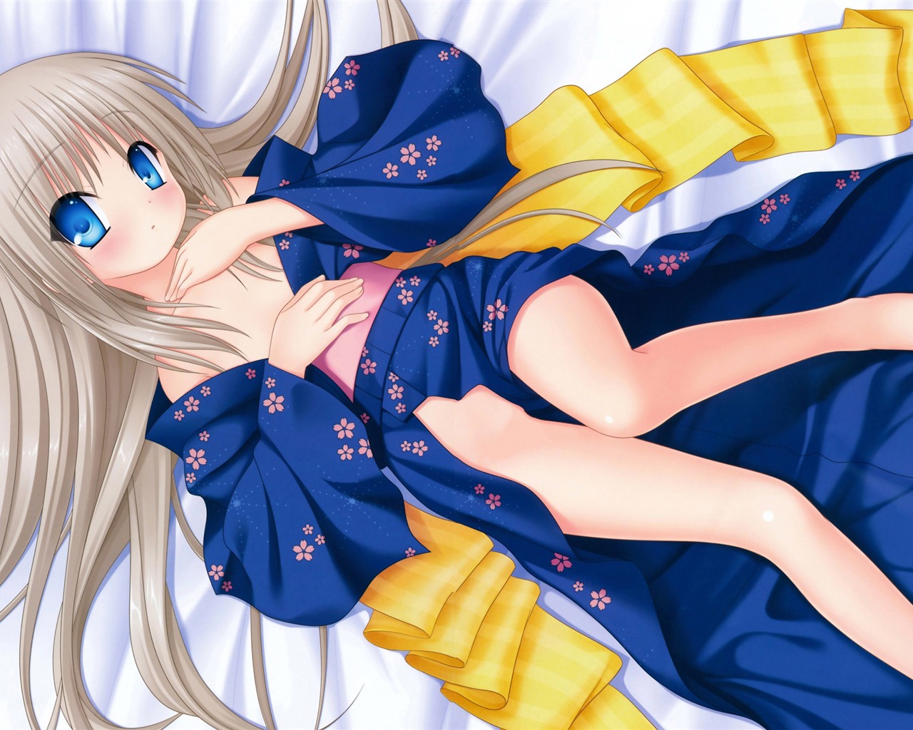 Krásné dívky anime HD Tapety na plochu (1) #8 - 1280x1024