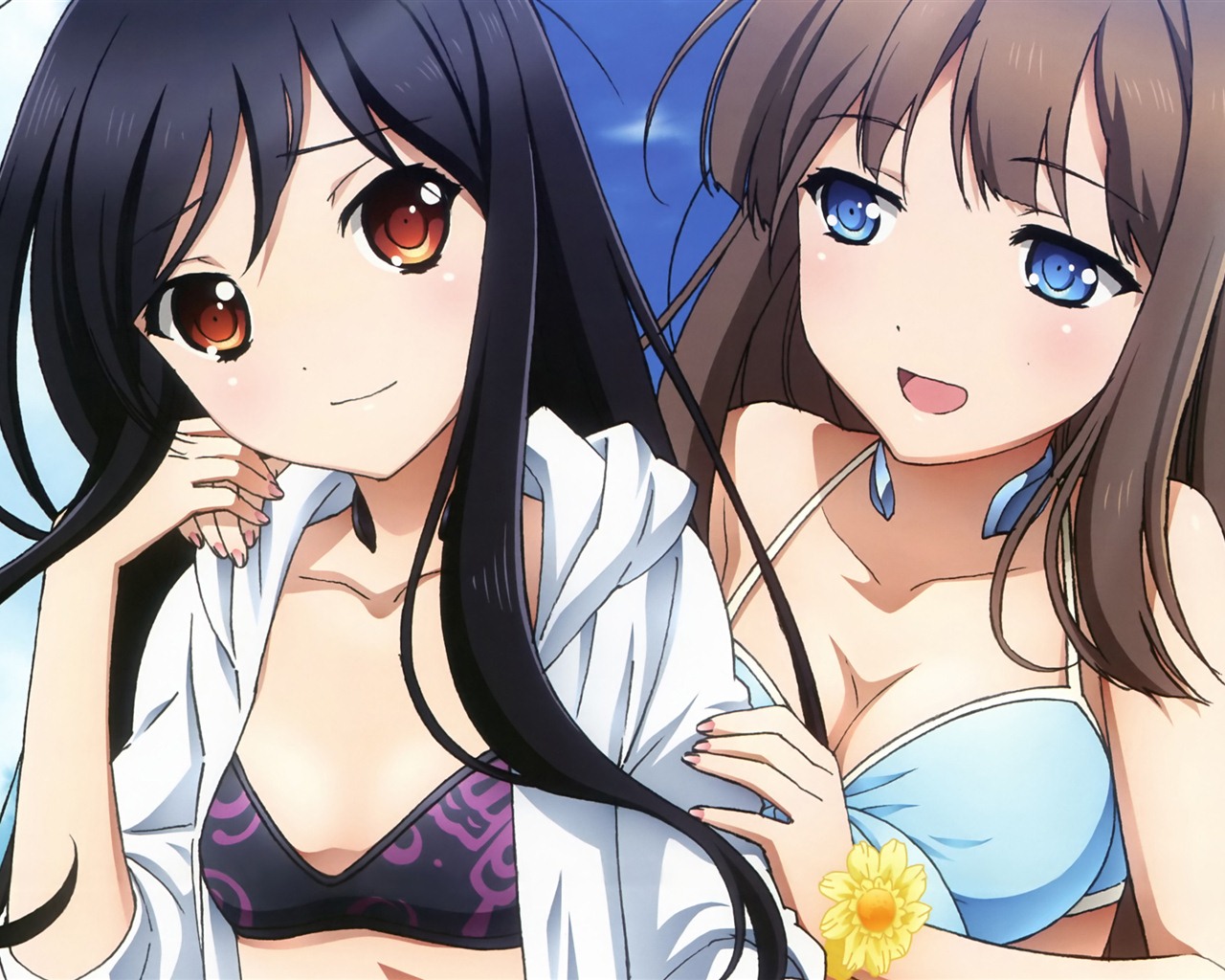 Beautiful anime girls HD Wallpapers (1) #10 - 1280x1024