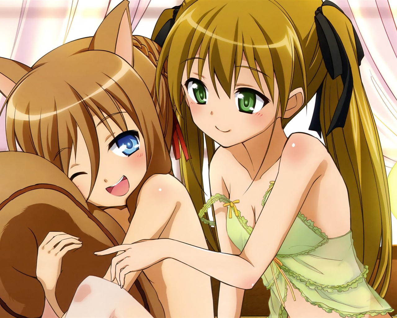 Krásné dívky anime HD Tapety na plochu (1) #19 - 1280x1024