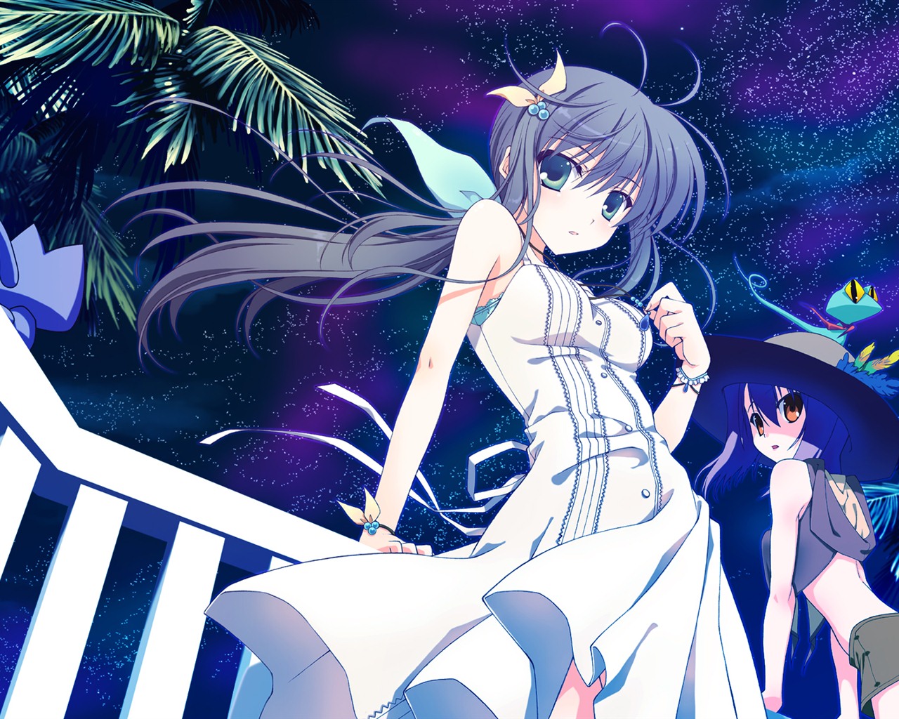 Krásné dívky anime HD Tapety na plochu (2) #8 - 1280x1024