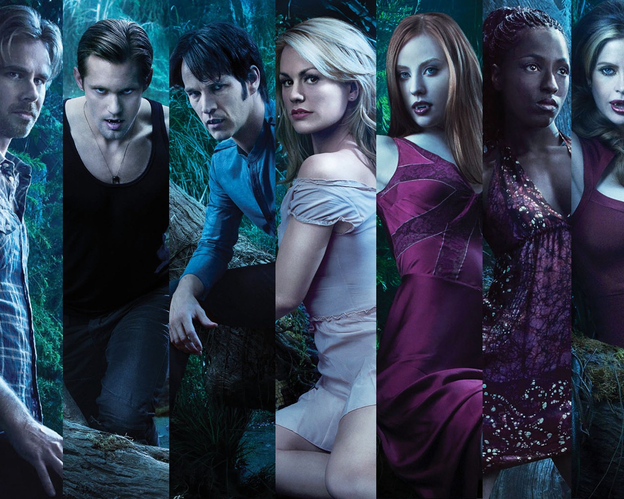 True Blood TV film HD tapety na plochu #4 - 1280x1024